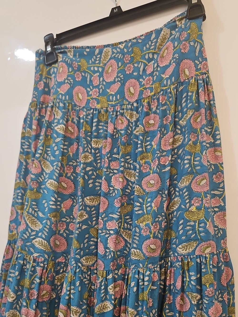 Natural Life Floral Tiered Maxi Skirt - Picture 4 of 7